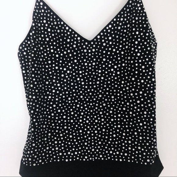 SOLD NWT Alice + Olivia Phoebe Crystal Bodysuit - Picture 5 of 11